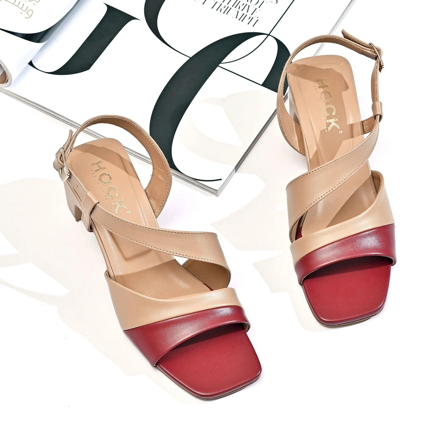 Double-Toned French Heel