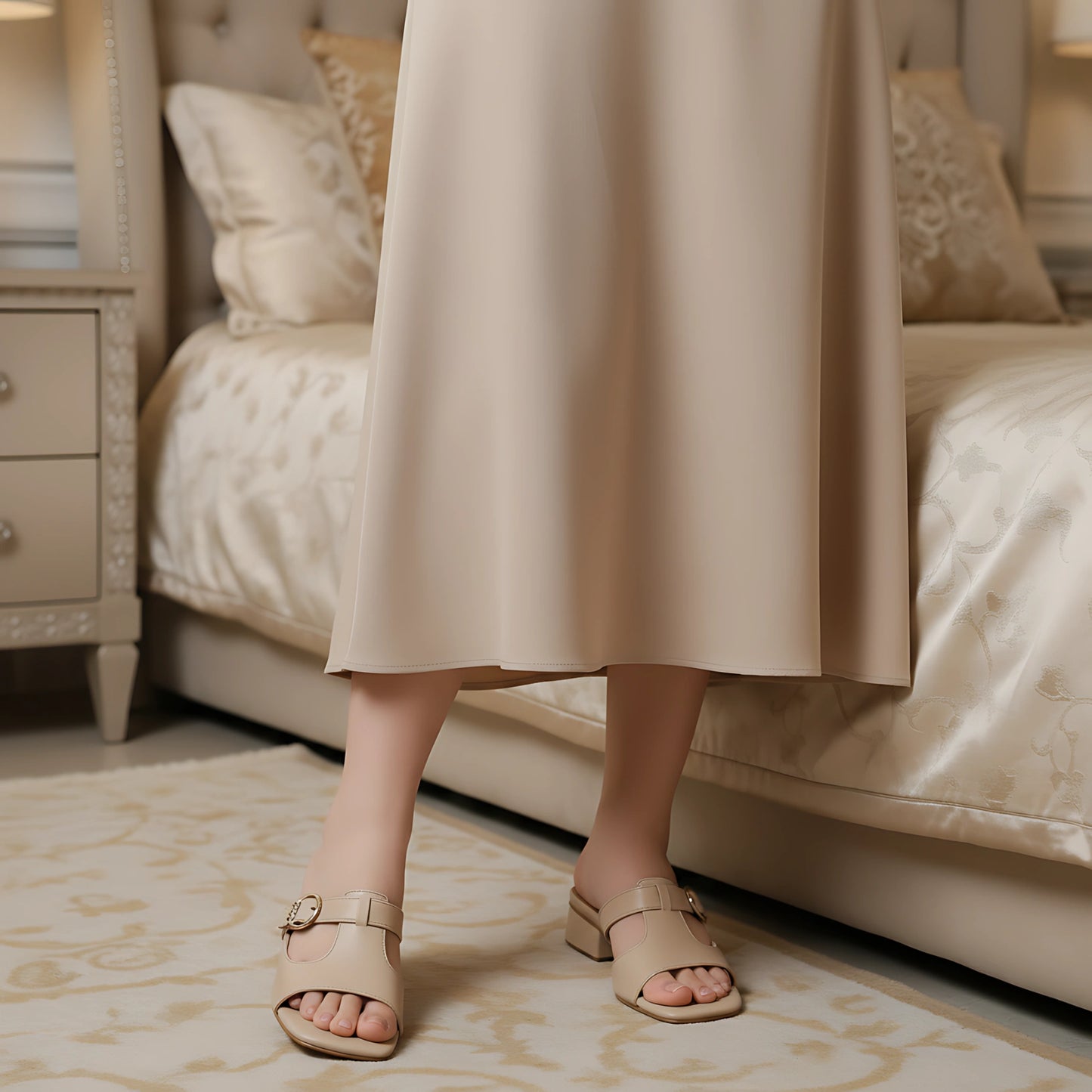 Sway Heeled Sandal