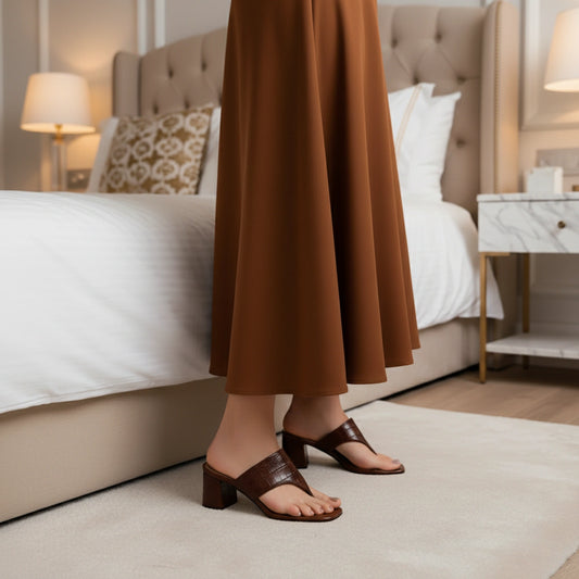 Hock Elegant Block Heel