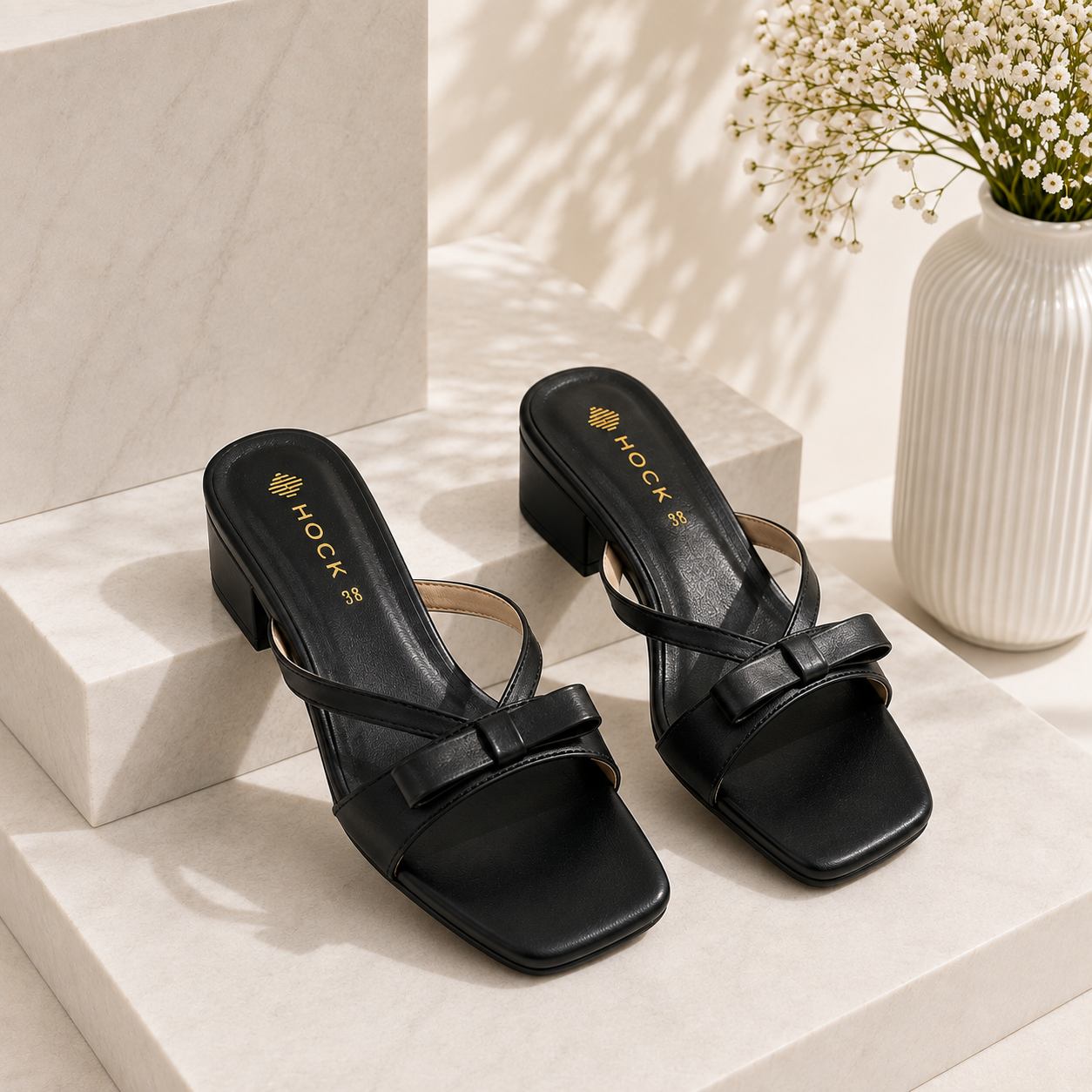 Elara Bow Heels