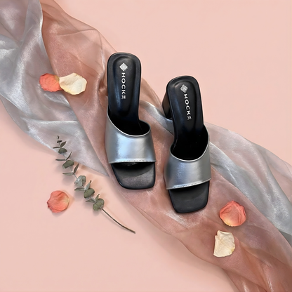 Solid Broad Heels