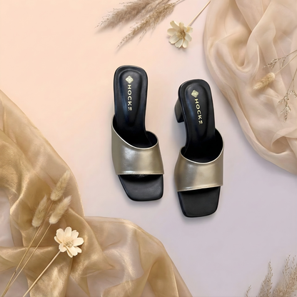 Solid Broad Heels