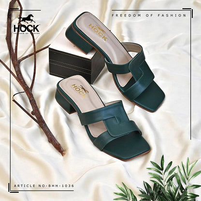 Leather Slides Sandals