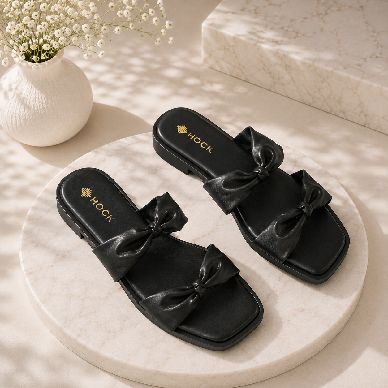 Luna Bow Slides