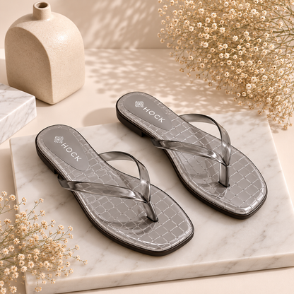 Luna Croc Flip Flops