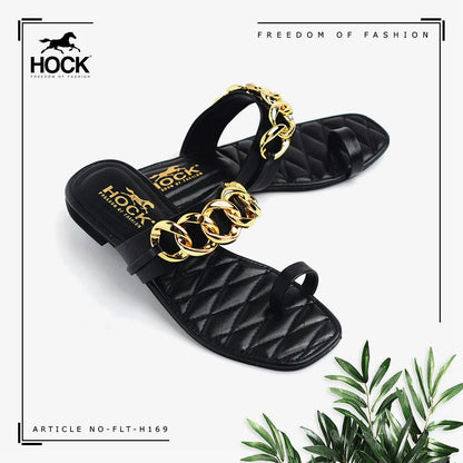 Toe Ring Chain Slipper