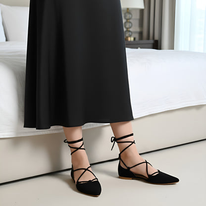 Tie Up pumps (Sale item not exchange)