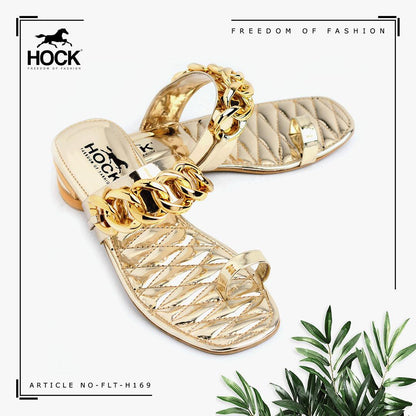Toe Ring Chain Slipper